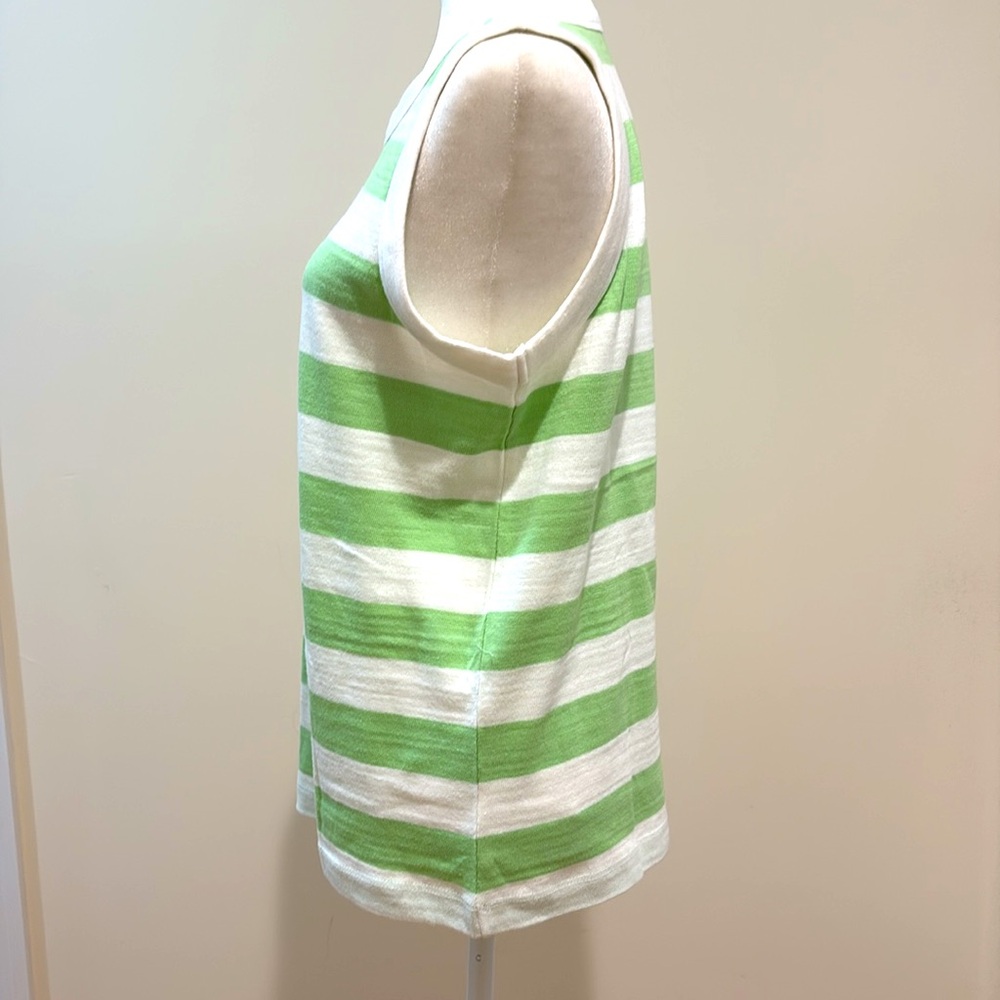 LOFT Striped Harbor Tank Top - Picture 2 of 5